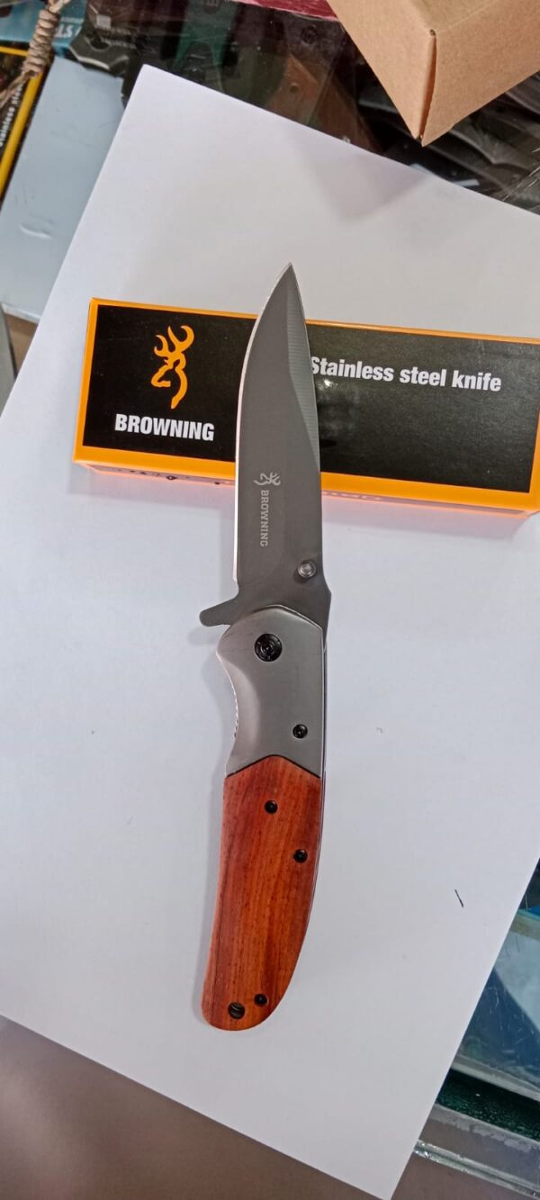 browning stainless steel switch knife