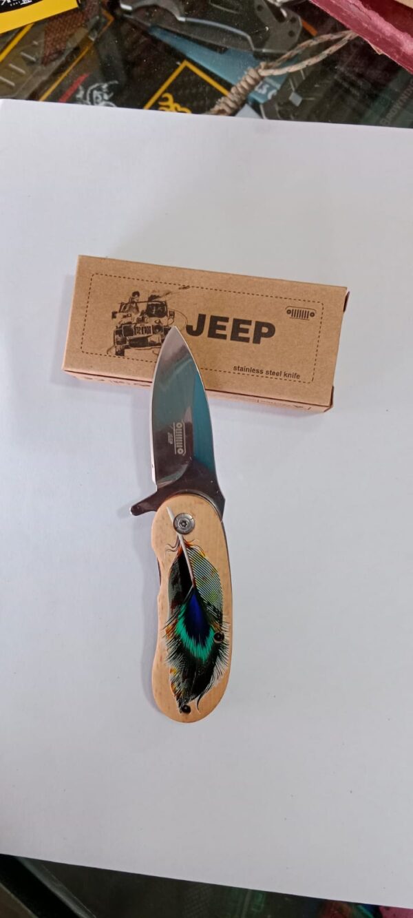 JEEP premium peacock edition switch knife
